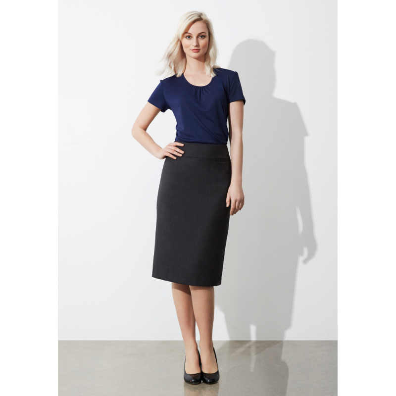 Womens Classic Below Knee Skirt