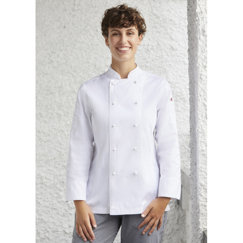 Womens Al Dente Long Sleeve Chef Jacket