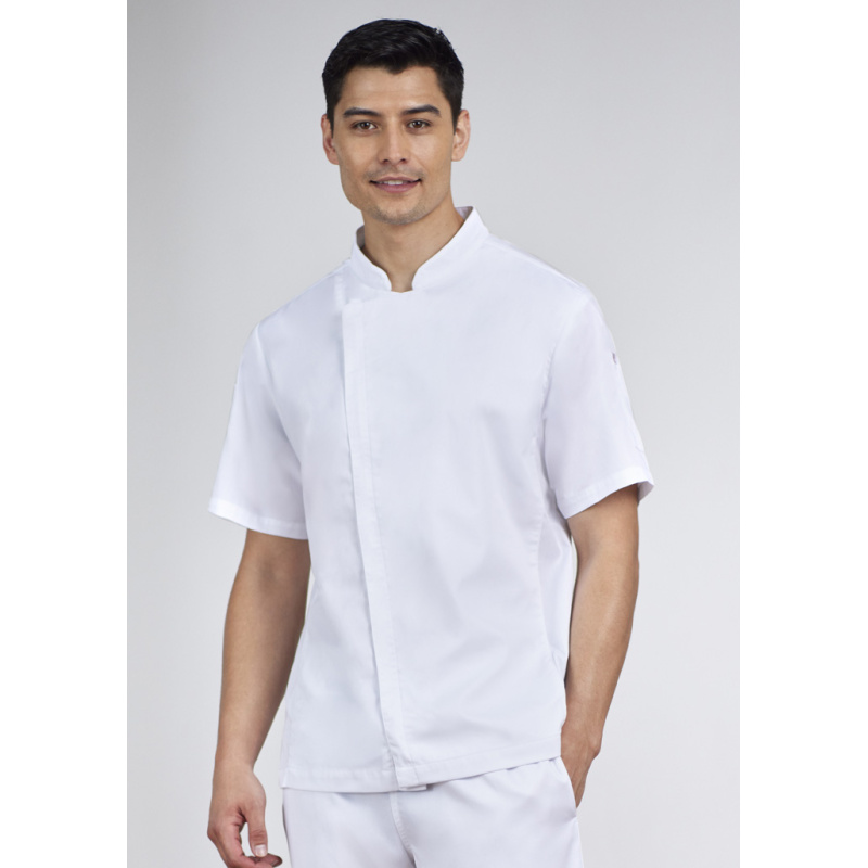 Mens Alfresco Short Sleeve Chef Jacket