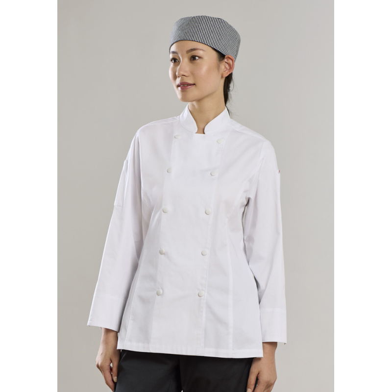 Womens Gusto Long Sleeve Chef Jacket