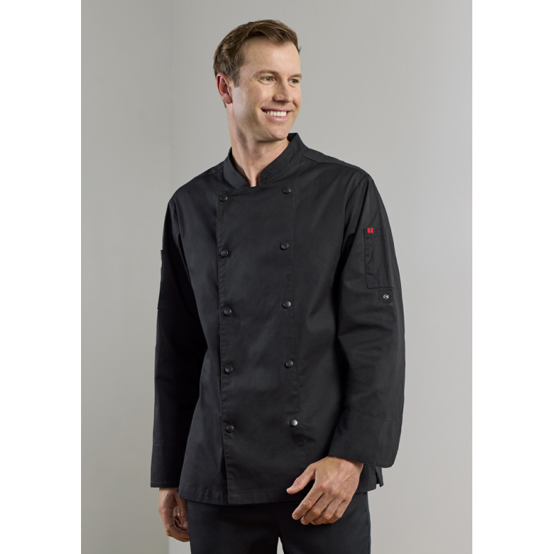 Mens Gusto Long Sleeve Chef Jacket