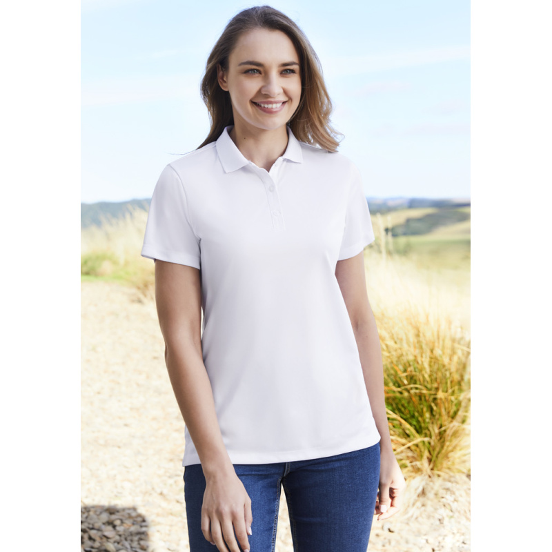 Womens Action Short Sleeve Polo