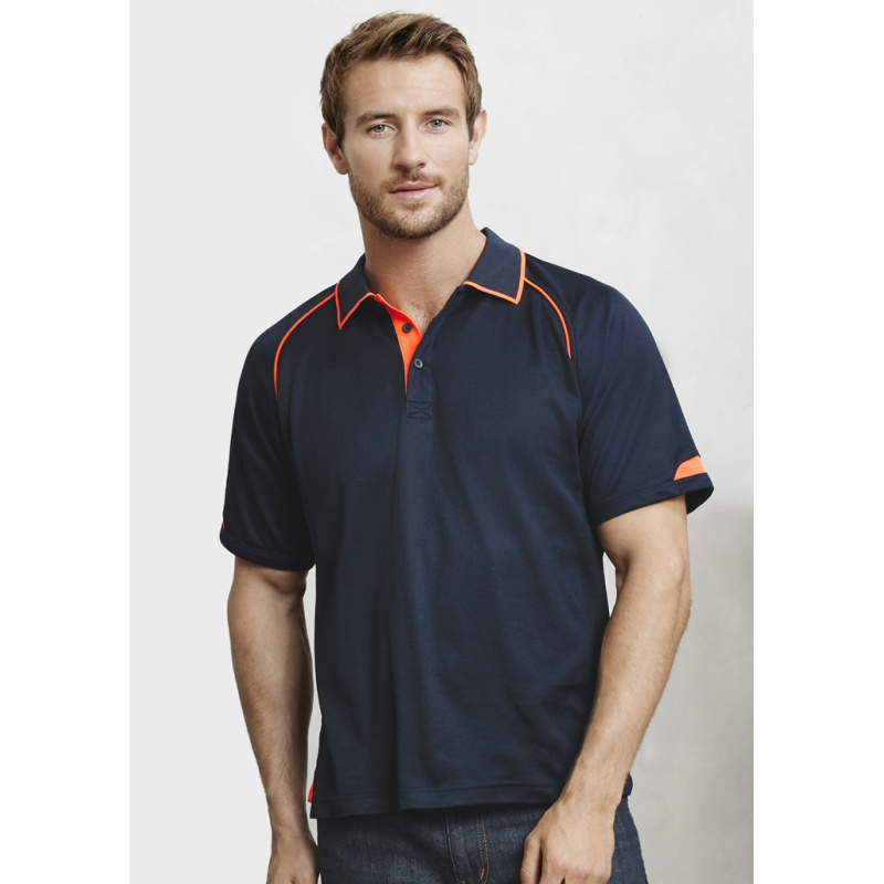 Mens Fusion Short Sleeve Polo
