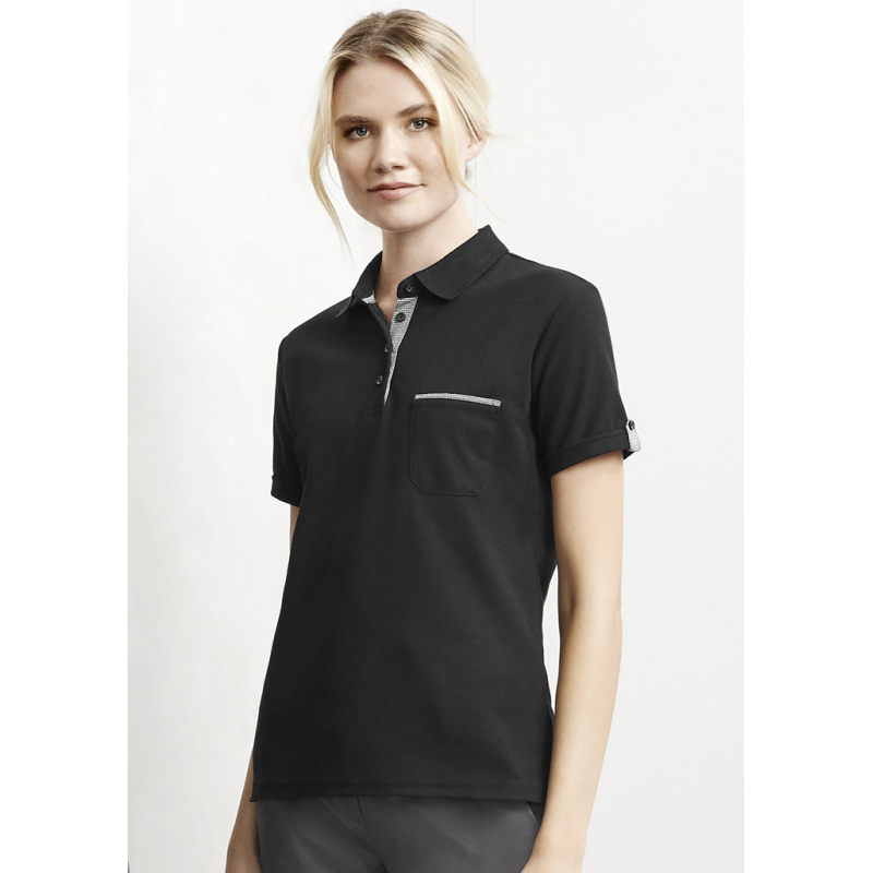 Womens Edge Short Sleeve Polo