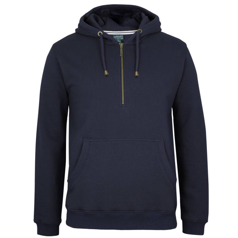 C of C Brass 1/2 Zip Hoodie