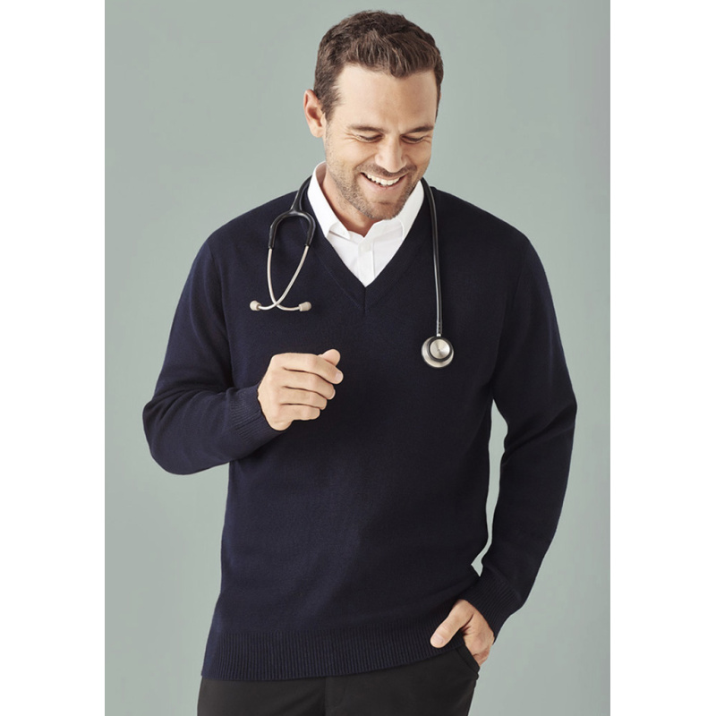 Mens Woolmix Knit Pullover