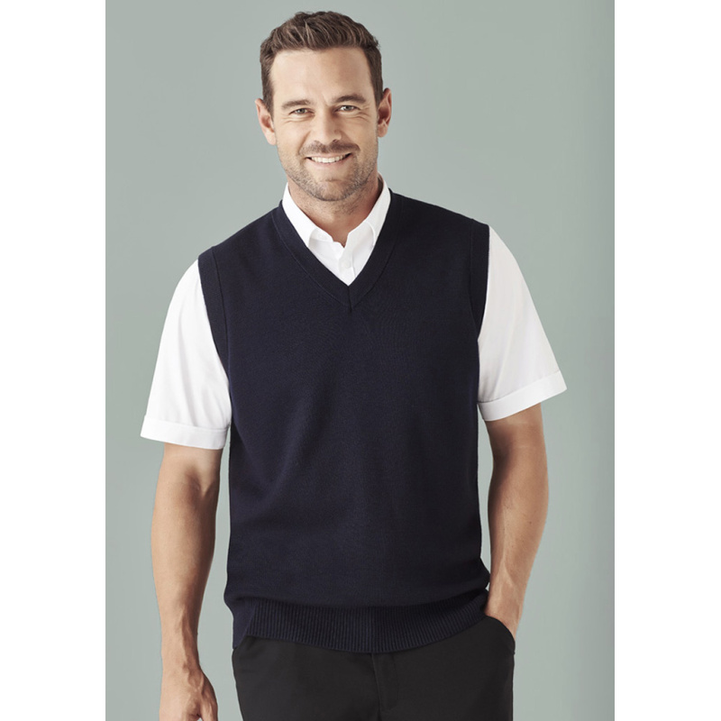 Mens Woolmix Knit Vest