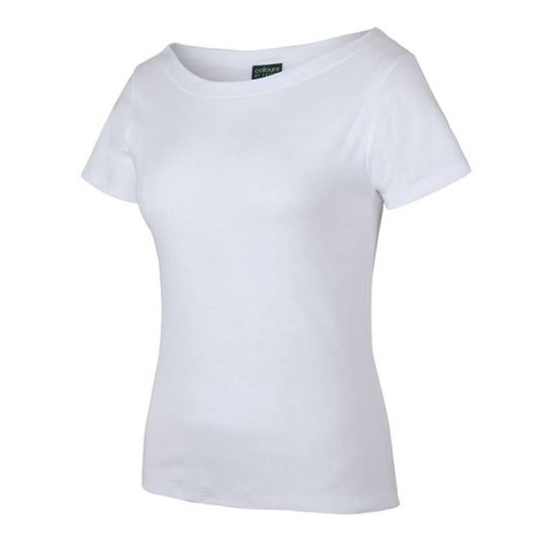 C of C Ladies Boat Neck Tee