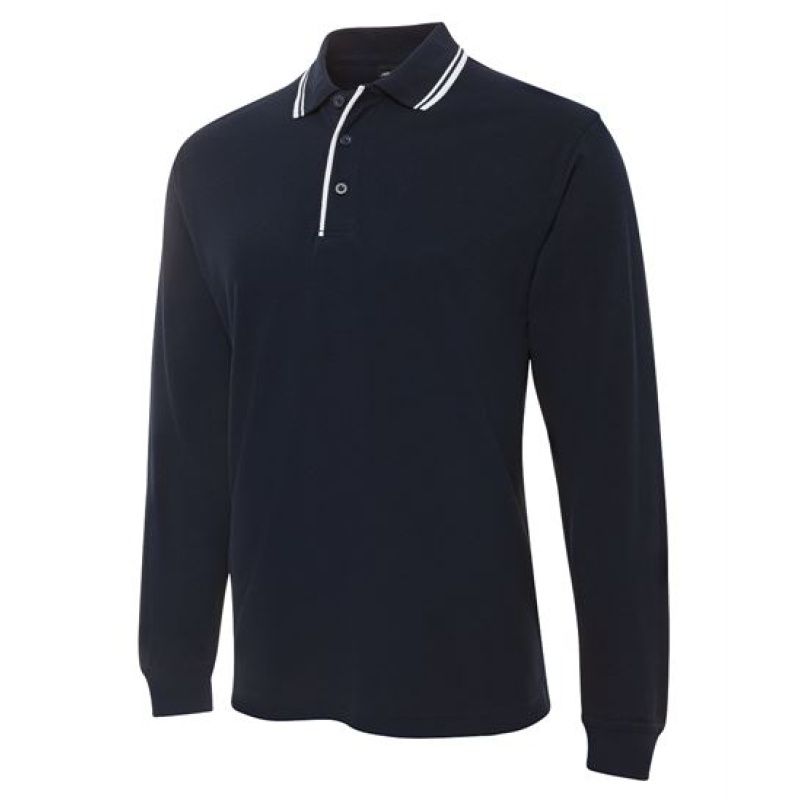 JB's L/S Contrast Polo