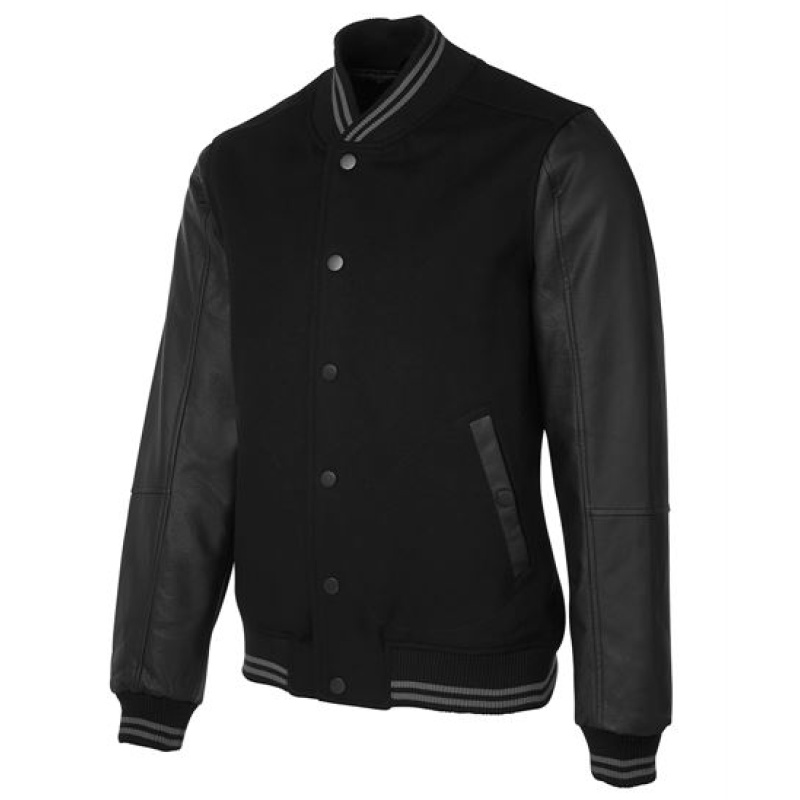 JB's Art Leather Baseball Jacket