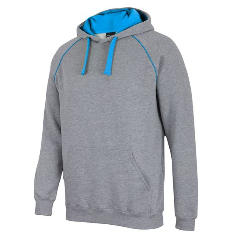 JB's Kids & Adults Contrast Fleecy Hoodie