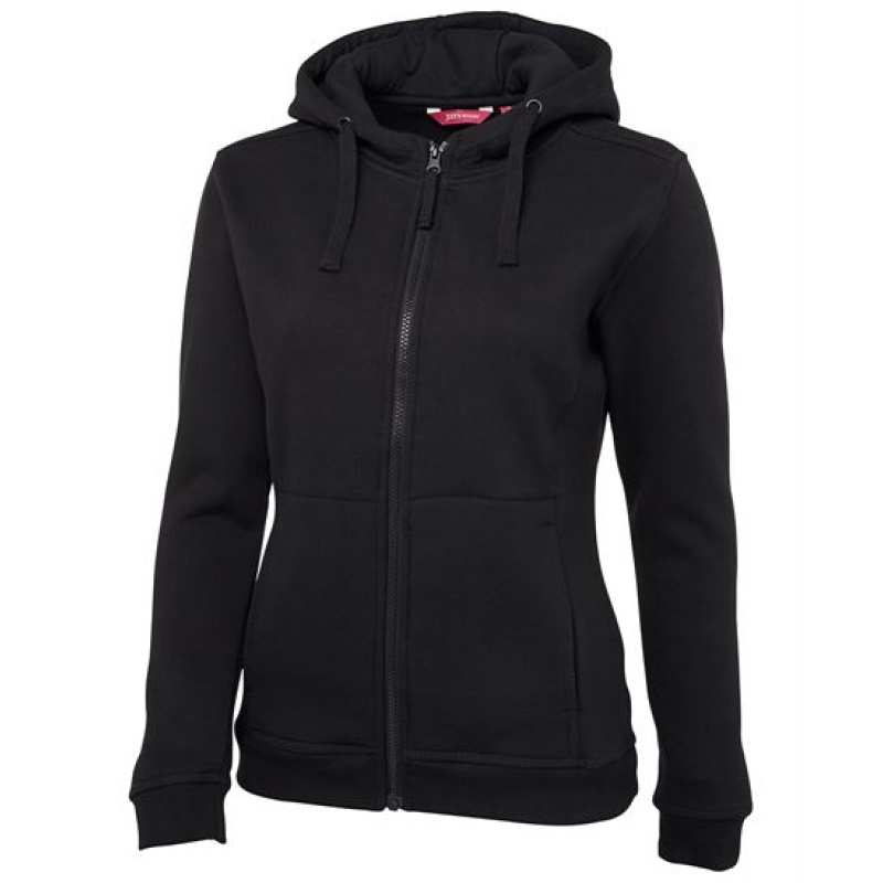 JB's Ladies Full Zip Fleecy Hoodie