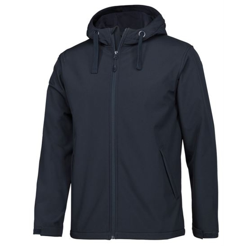 Podium Three Layer Hooded Softshell Jacket