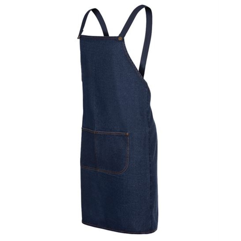 JB's Cross Back Denim Apron (Without Straps)