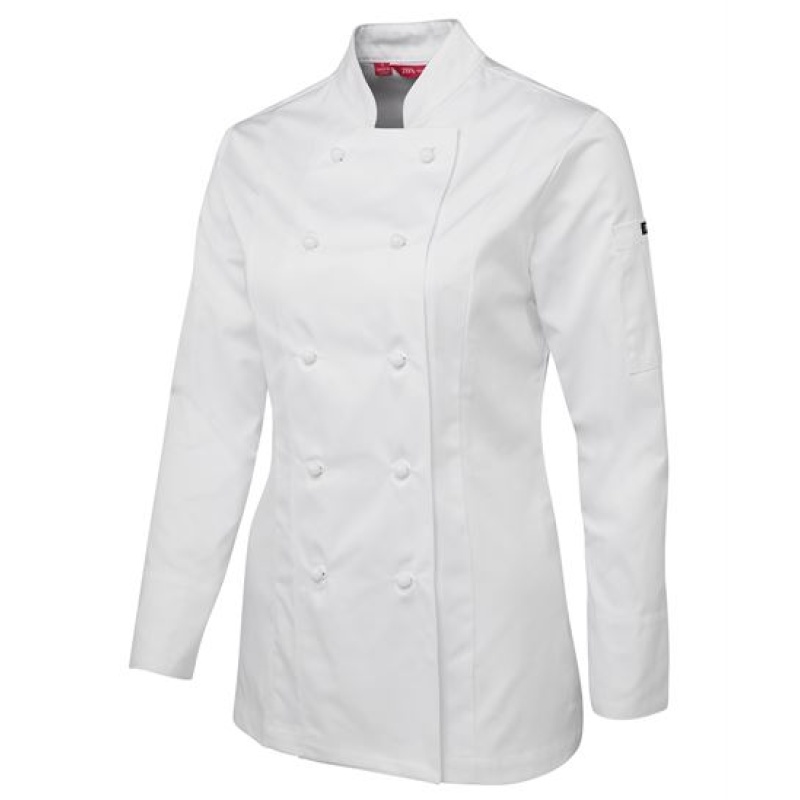 JB's Ladies L/S Chef's Jacket