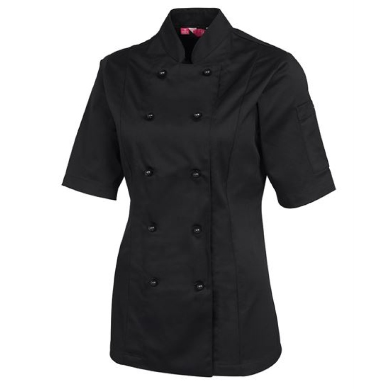 JB's Ladies S/S Chef's Jacket