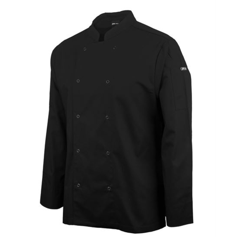 JB's L/S Snap Button Chefs Jacket