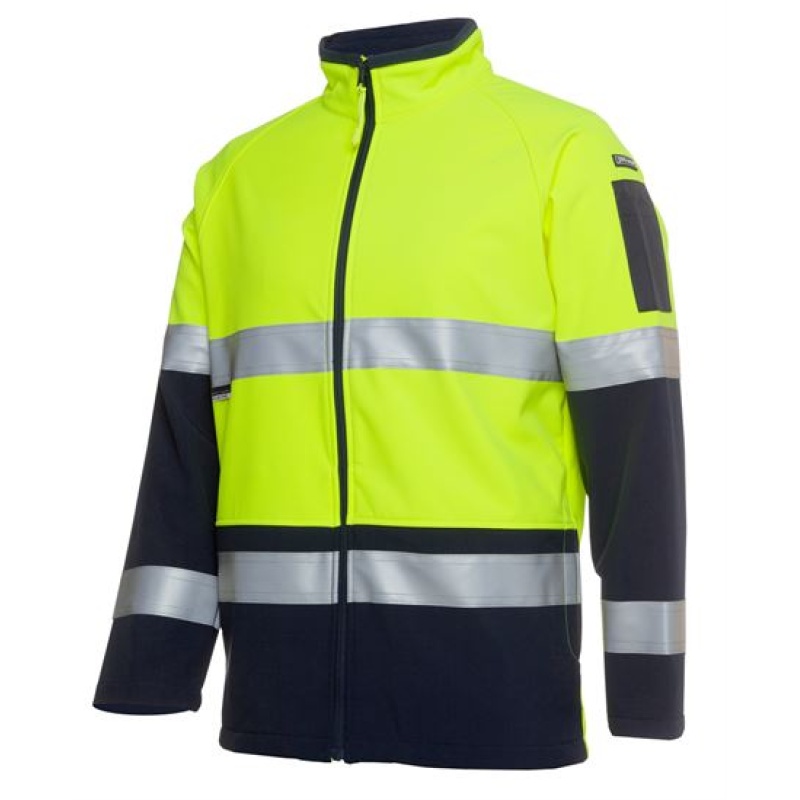 JB's Hi Vis 4602.1 (D+N) Softshell Jacket