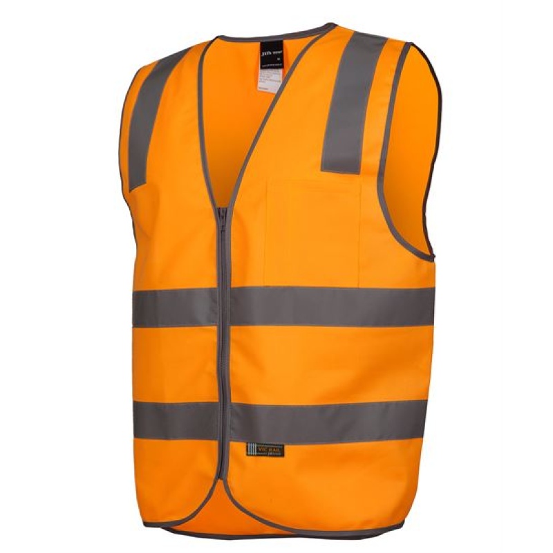 JB's Vic Rail (D+N) Zip Safety Vest