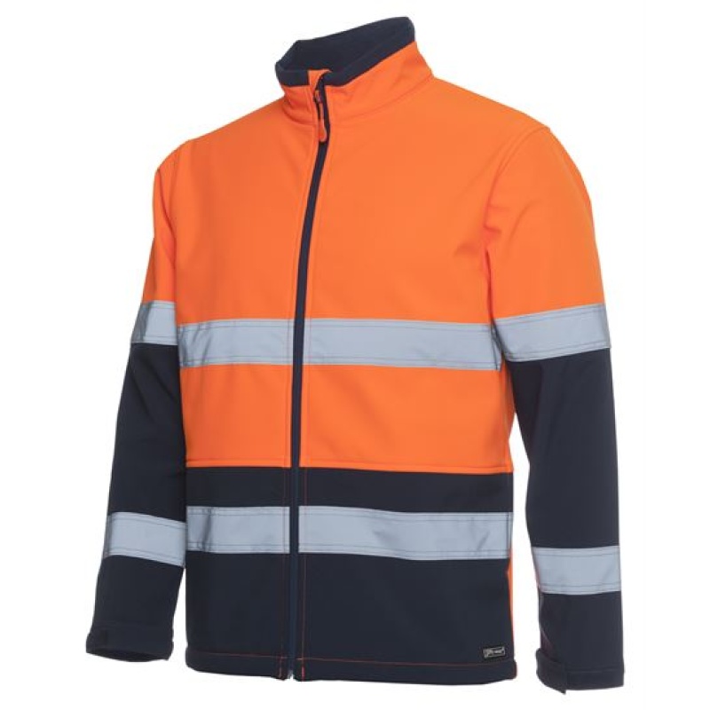 JB's Hi Vis (D+N) Three Layer Softshell Jacket