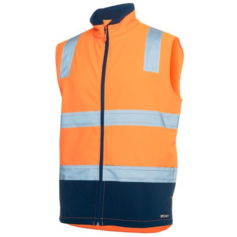 JB's Hi Vis (D+N) Three Layer Softshell Vest