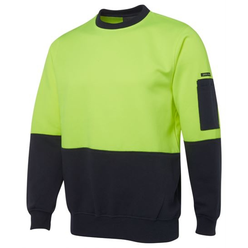 JB's Hi Vis Fleecy Crew
