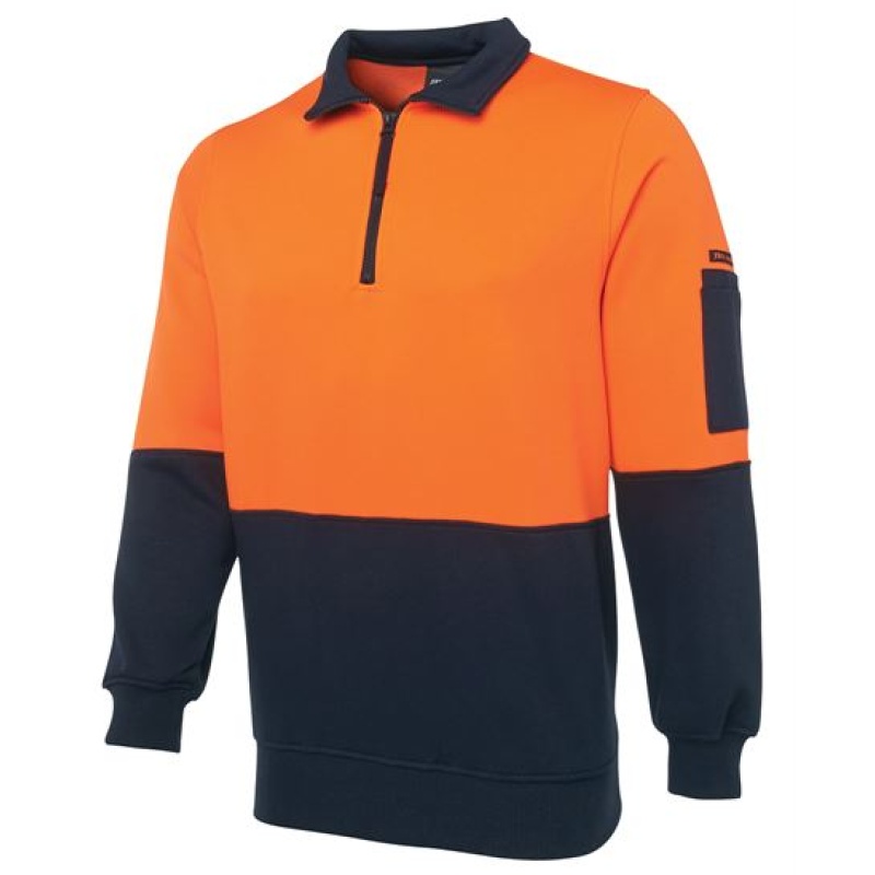 JB's Hi Vis 1/2 Zip Fleecy