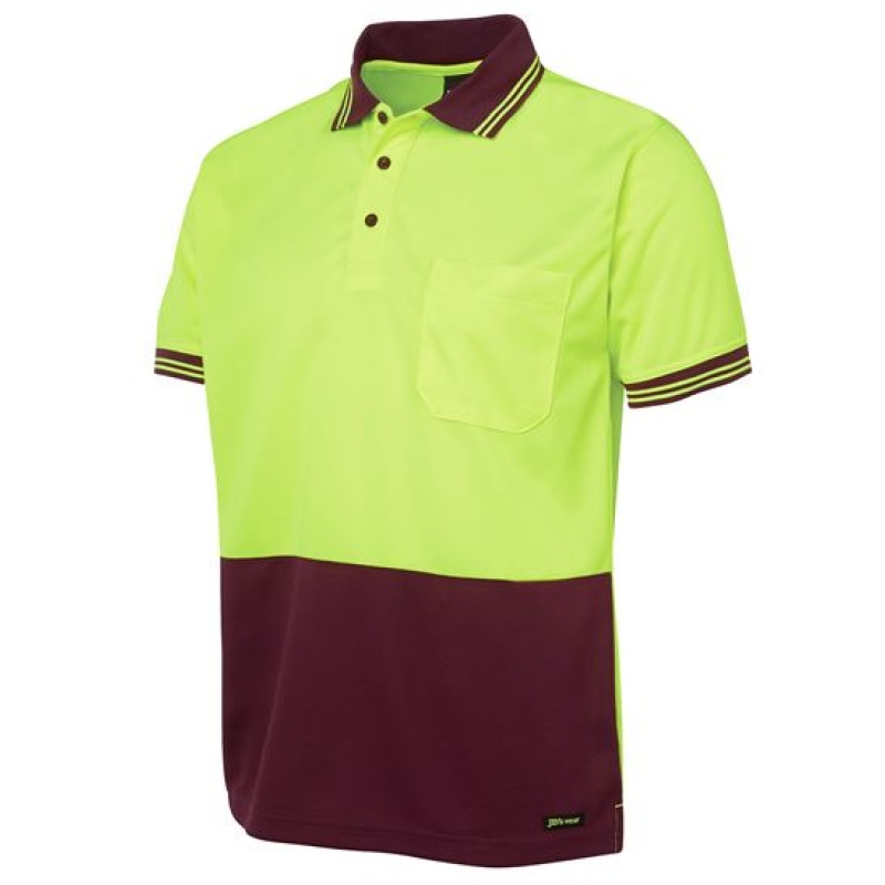 JB's Hi Vis S/S Traditional Polo