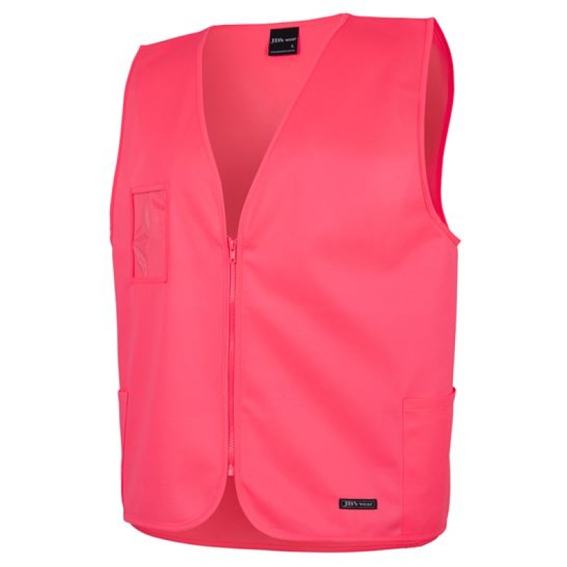 JB's Hi Vis Zip Safety Vest