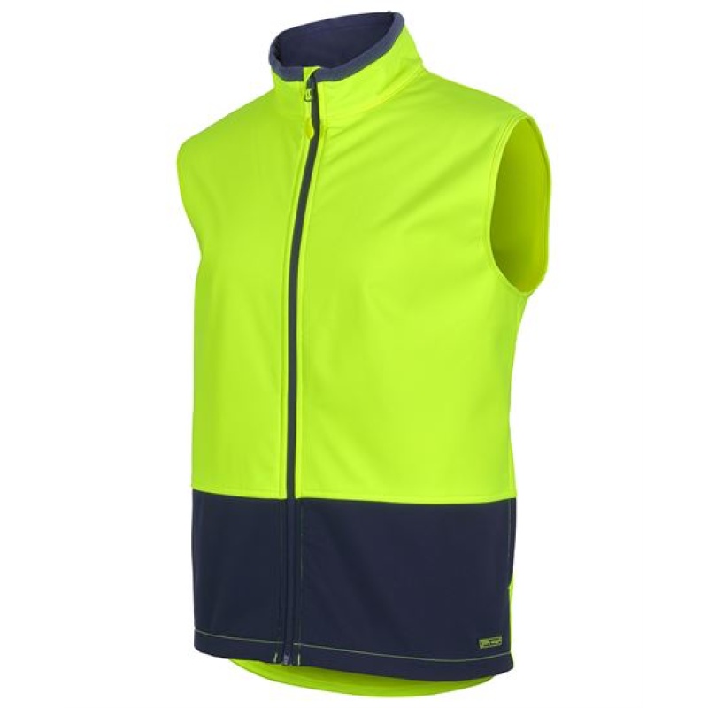 JB's Hi Vis Three Layer Softshell Vest