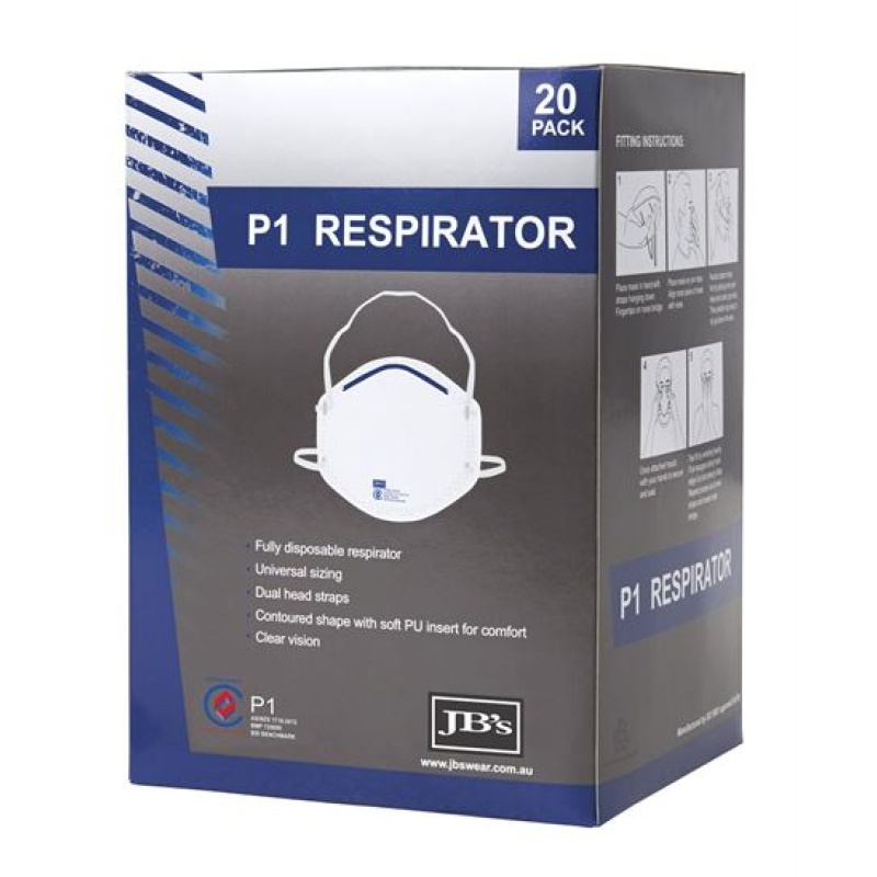 JB's P1 Respirator (20pc)